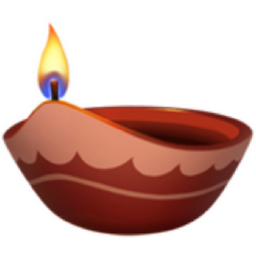diya lamp emoji