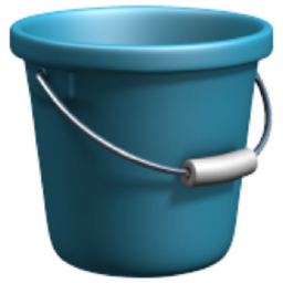 bucket emoji