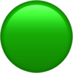 green circle emoji