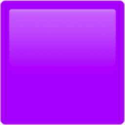 purple square emoji