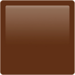 brown square emoji