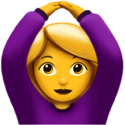 woman gesturing OK emoji