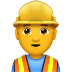 man construction worker emoji