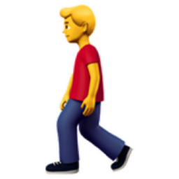 man walking emoji