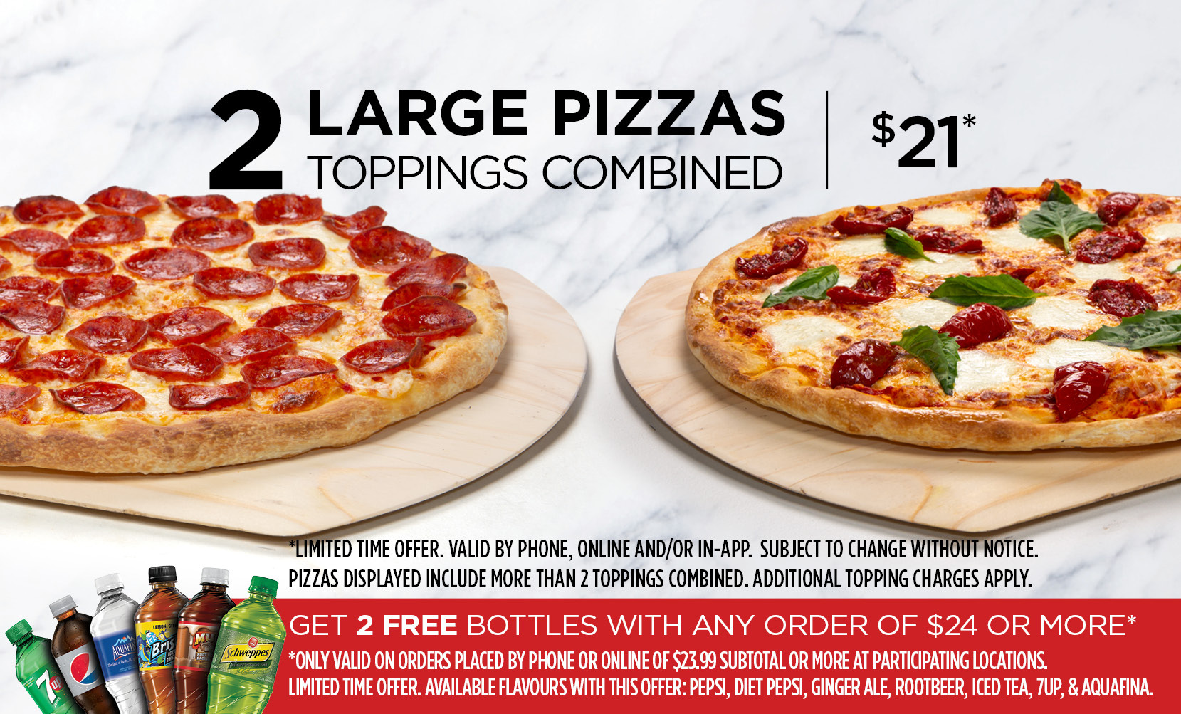 Pizzaville 3636 from your cell or Order Online Contactless Delivery