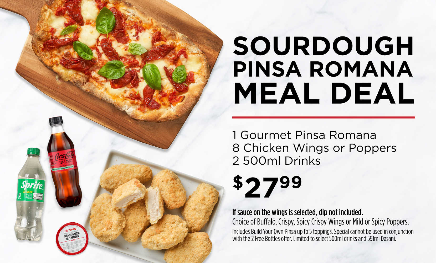 Sour Dough Pinsa Deal - Desktop