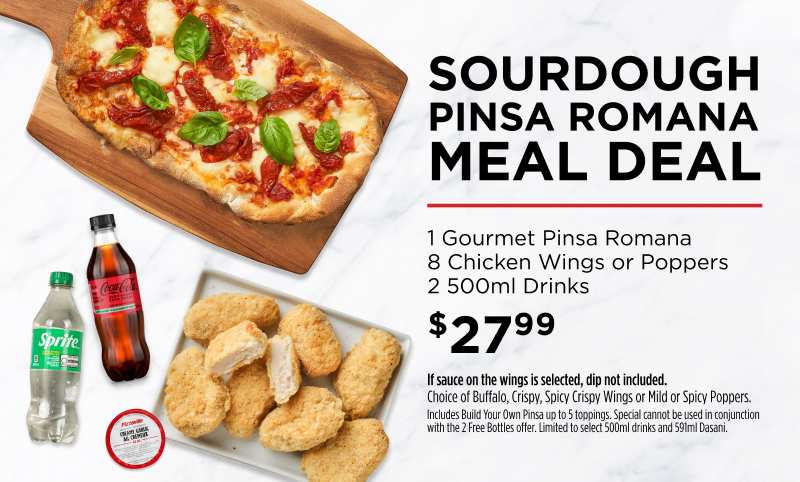 Sour Dough Pinsa Deal - Mobile