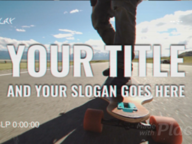 Intro Video Generator with an Old VHS Aesthetic 3038