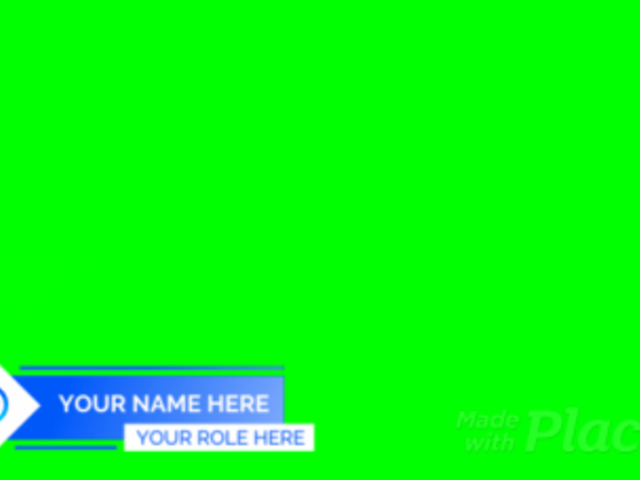 Lower Third Banner Generator Featuring Simple Geometric Shapes 2996-el1