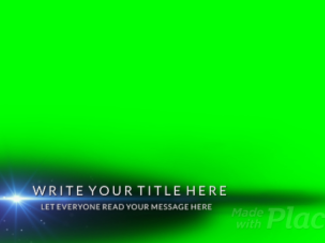 Lower Third Banner Video Maker Featuring Text and a Light Flare 3014-el1