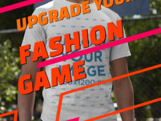 T-Shirt Video Featuring a Young Man and Modern Graphics 3514v-el1