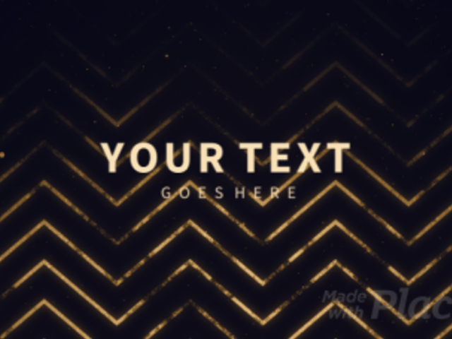 Slideshow Video Generator Featuring a Zig-Zag Pattern and Animated Particles 3273-el1