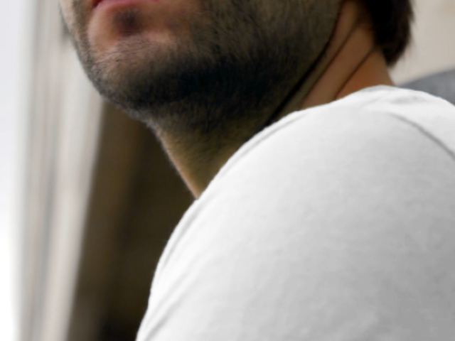 Instagram Story Video of a Man Posing with a Tee at a Parking Lot 3695v