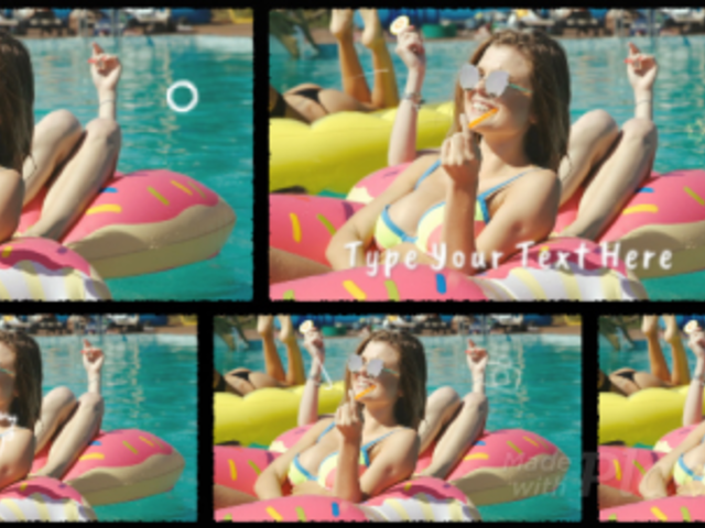 Slideshow Video Creator with a Summer Vibe 3334-el1