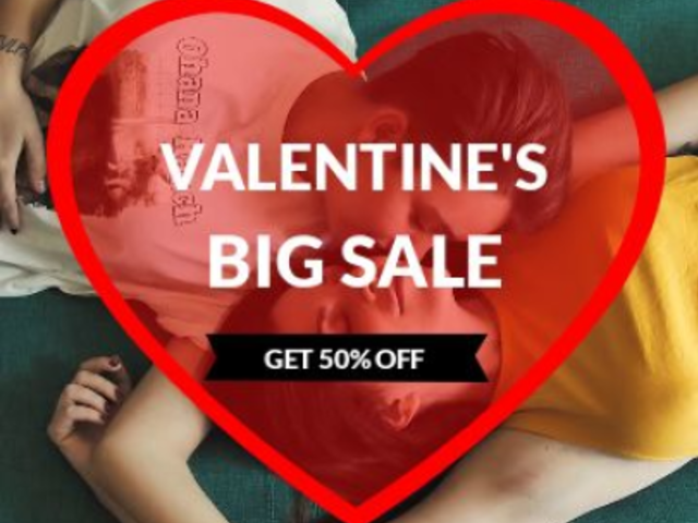 Instagram Post Video Generator for a Valentine’s Day Special Sale 3938