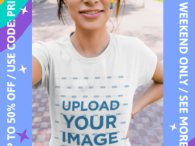 T-Shirt Video for a Special Sale Featuring an LGBT Pride Theme 3550v