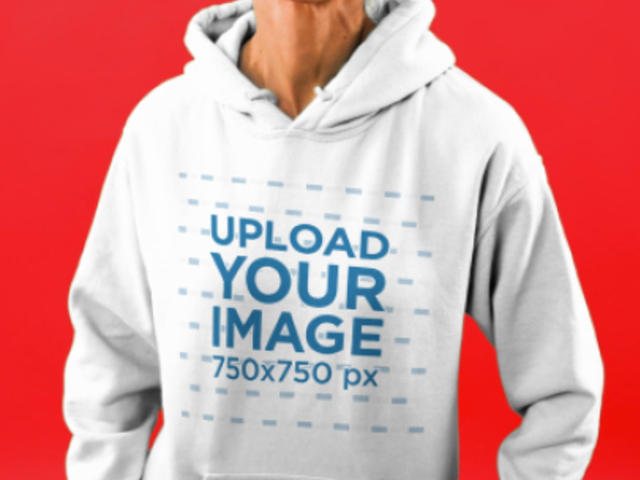 Christmas-Themed Video of a Happy Woman Wearing a Hoodie and Holding a Gift Bag 4190v