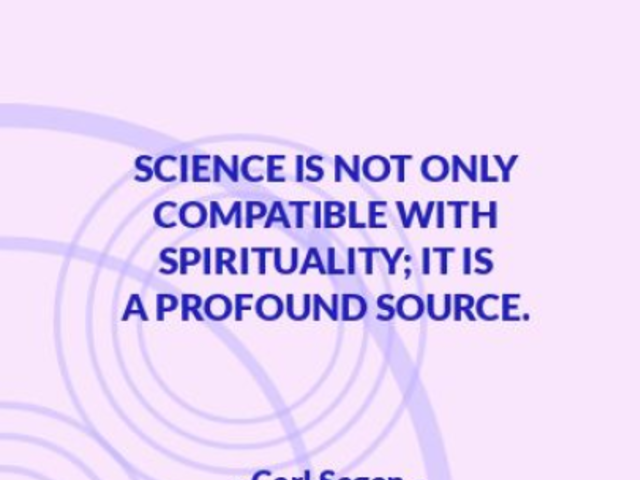 Instagram Post Video Creator With a Quote on Science and Abstract Motion Graphics 4011