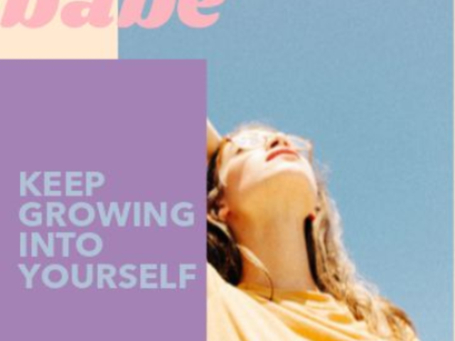 Instagram Story Video Maker Featuring a Self Care Quote 3813