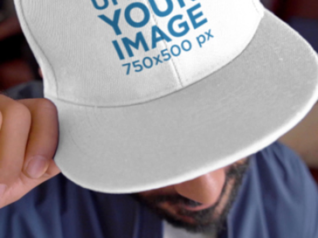 Video of a Happy Man Wearing a Snapback Hat at a Football Watching Party 4507v