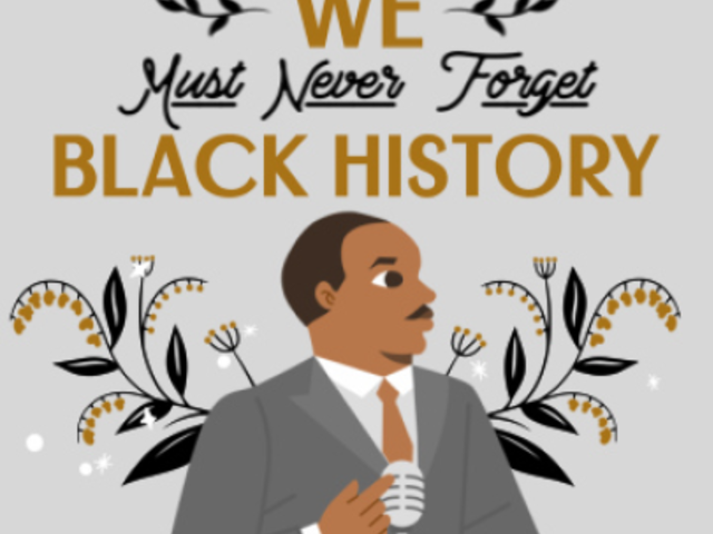 Instagram Story Video Maker with a Black History Month Illustration of Martin Luther King 4523