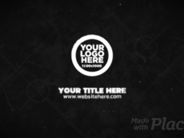 Monochromatic Intro Video Maker Featuring an Animated Eye Illustration 3259-el1