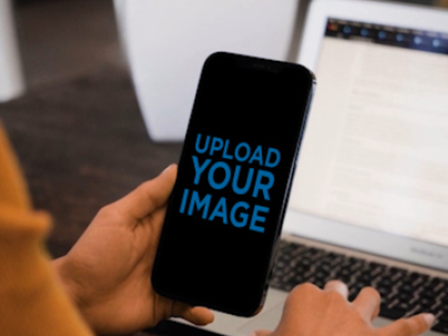 iPhone 12 Pro Max Featuring a Woman Working 4750v