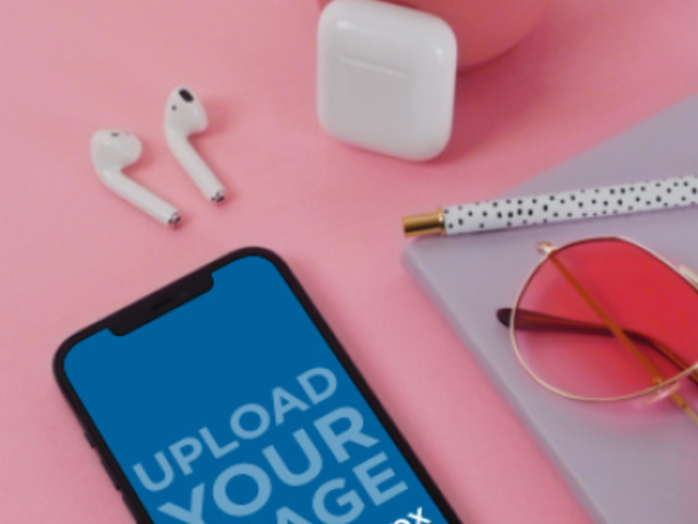 iPhone 12 Pro Max Video Featuring a Pair of Earbuds and a Cup of Coffee 4749v