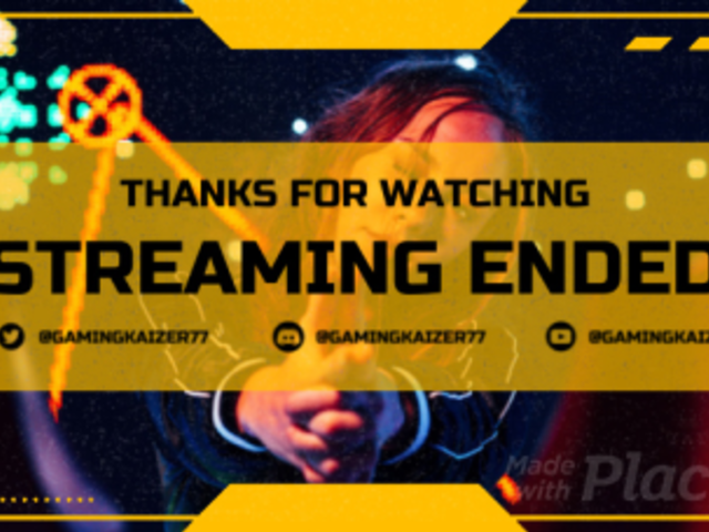 Twitch End Screen Video Maker With an eSports Aesthetic 4657