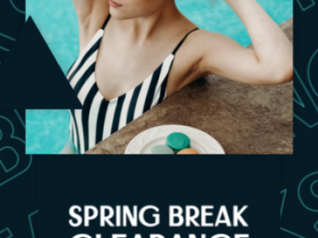 Instagram Story Video Maker for a Spring Break Swimsuits Promotion 2371d 4927-el1