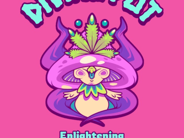 Placeit - 420-Themed T-Shirt Design Creator Featuring a Psychedelic ...