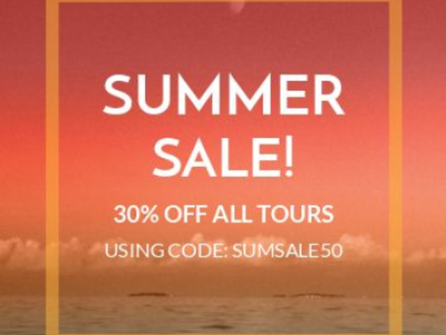 Instagram Post Video Generator for a Summer Sale Travel Promotion 4906