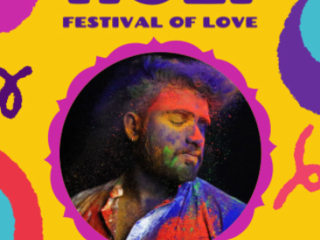 Instagram Story Video Maker Featuring a Holi Festival Theme 5051