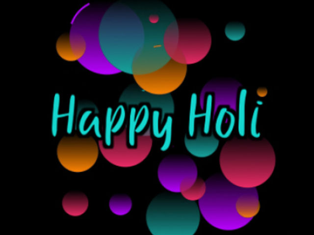 Instagram Post Video Maker With a Happy Holi Festival Message  5055