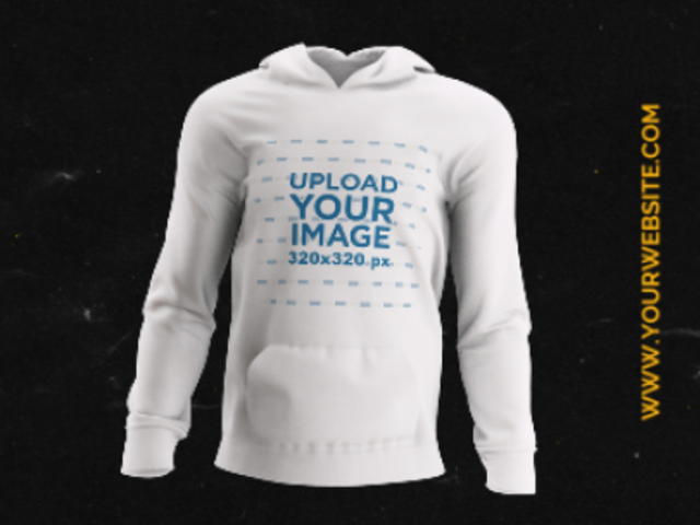 Ghosted Hoodie Video to Promote a Design on Social Media 5047v