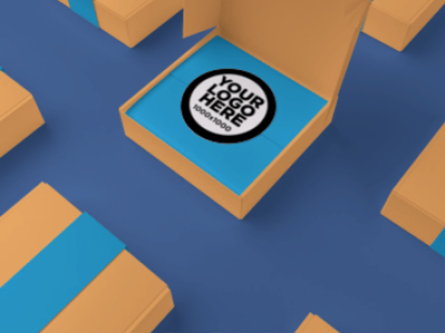 Video of an Open Packaging Box Featuring Dynamic Effects 5042v