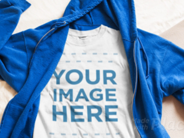 T-Shirt Stop Motion and a Hoodie Unzipping a13266