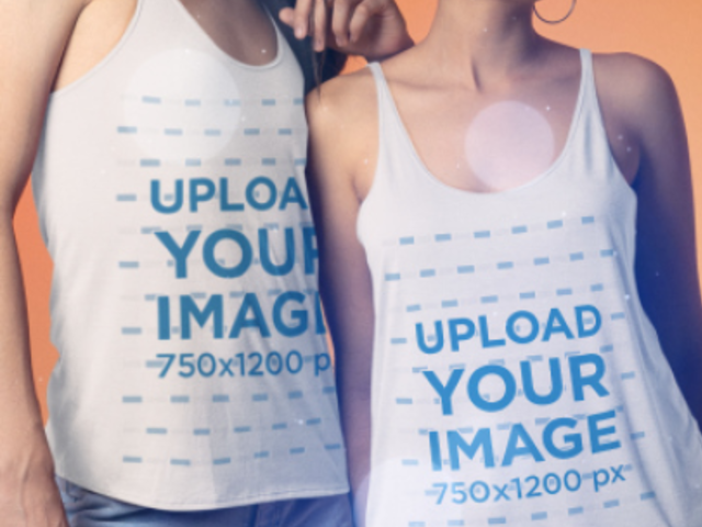 Fun Pride-Themed Video Featuring Two Non-Binary Models Wearing Tank Tops 5366v