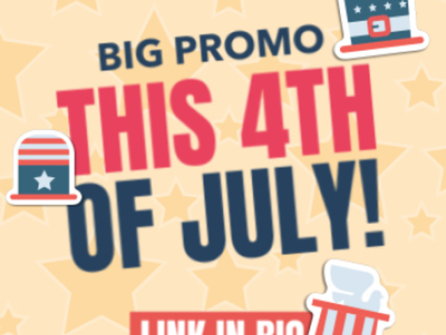 Instagram Story Video Template for a 4th of July-Themed Promo with Star Graphics 5379