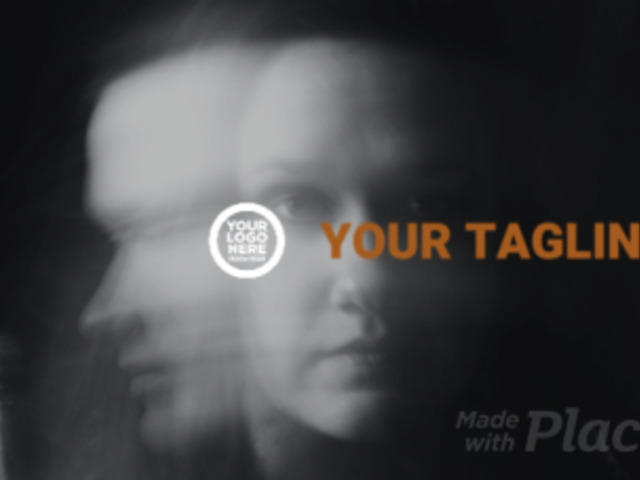 Intro Video Maker Featuring a Glitching Logo and Tagline Animation 4225-el1