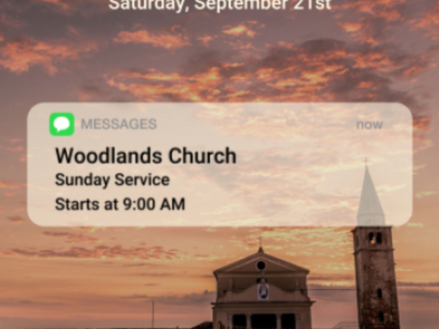 Christian-Themed Instagram Story Video Generator Featuring a Notification App Style 3988b 5415