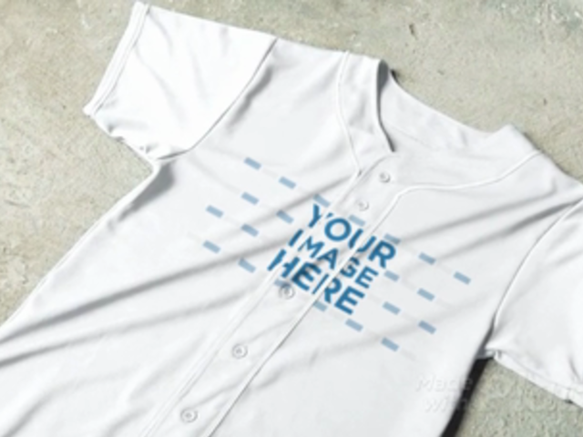 Custom Baseball Jerseys - Jersey Lying on a Concrete Surface a16864