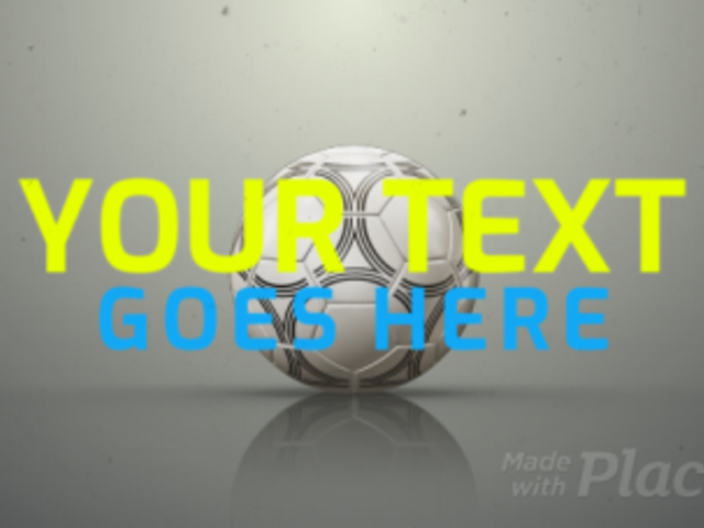 Sports Intro Video Maker Featuring a Soccer Theme and Geometrical Transitions  4214 el1