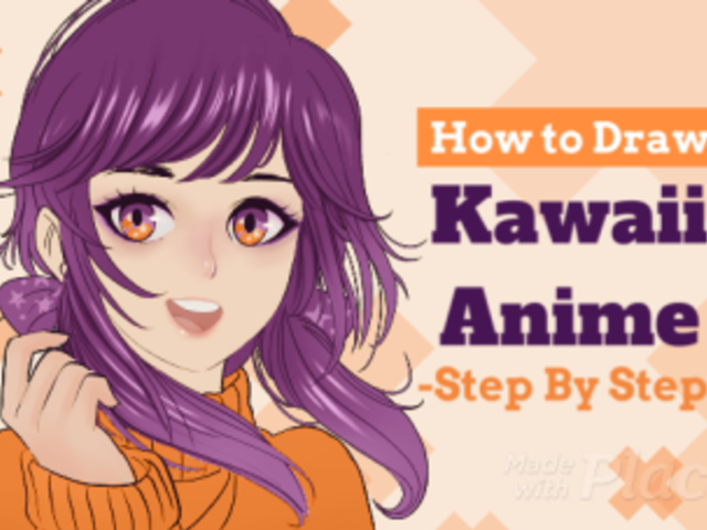 Intro Video Maker for a Kawaii Anime Drawing Tutorial 5505