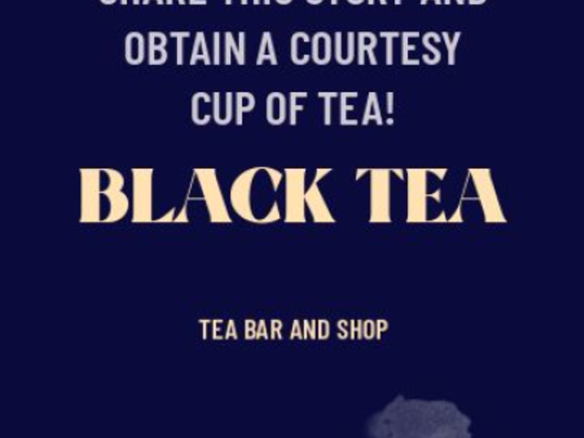 Tea House Instagram Story Video Template Featuring a Special Promo 5713