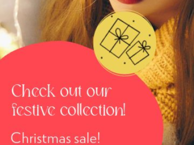 Instagram Story Video Generator Featuring a Christmas Special Sale Ad 5802
