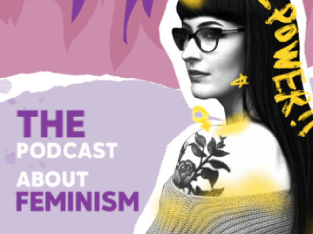 Feminist-Themed Instagram Story Video Maker for a Podcast Show 5552