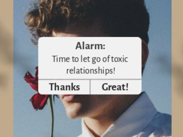 Instagram Story Video Generator Featuring a Powerful Quote and a Notification-Themed Layout 5463