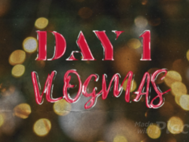 Intro Video Maker with Animated Text for a Christmas-Season Vlog 5935a 6202