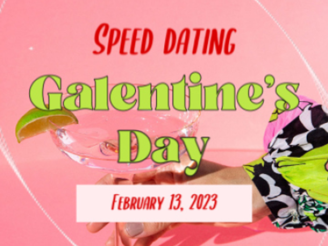 Instagram Story Video Maker with a Speed Dating Theme for Galentine's Day 6007a 6324